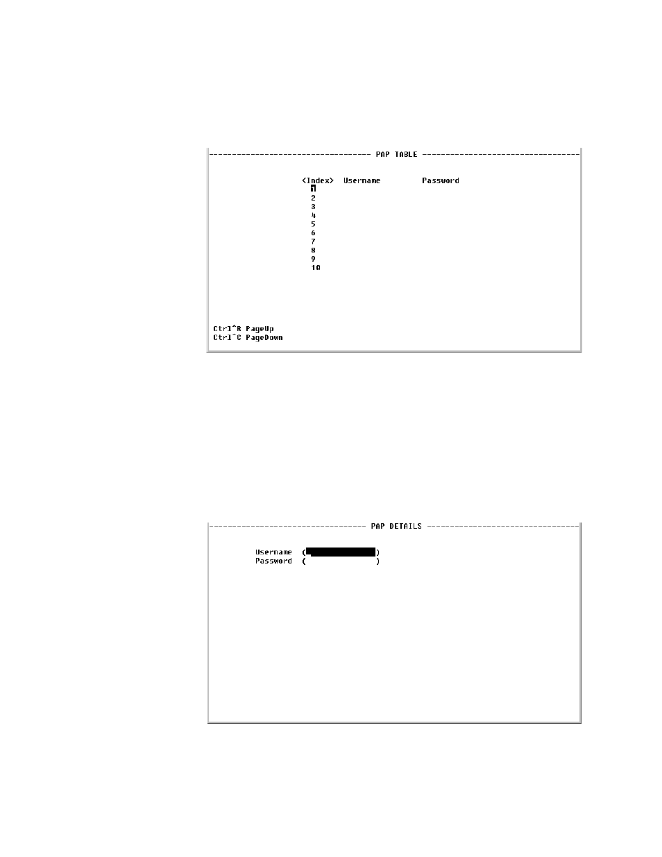 Pap table, Pap table -28 | Verilink FrameStart FSM (34-00299.E) Product Manual User Manual | Page 102 / 153