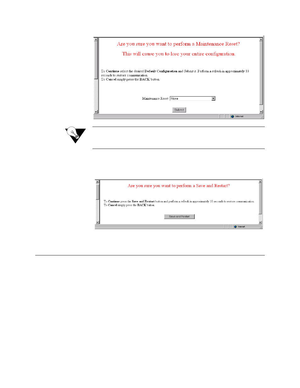 Interfaces, Network screen, Interfaces -4 | Network screen -4 | Verilink FrameStart FSM (34-00299.E) Product Manual User Manual | Page 28 / 153