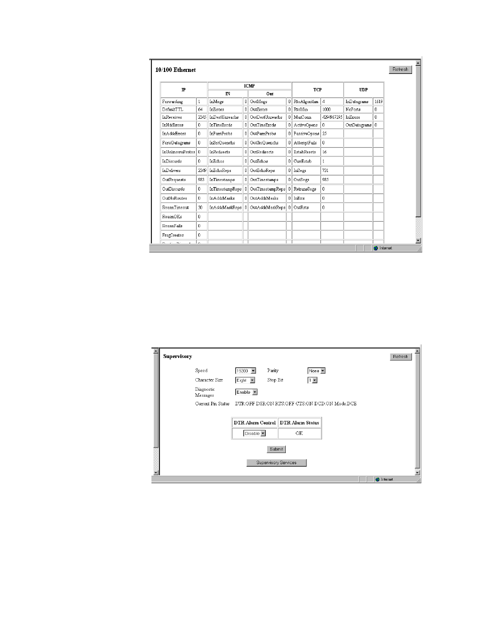 Supervisory screen, Supervisory screen -15 | Verilink FrameStart FSM (34-00299.E) Product Manual User Manual | Page 39 / 153