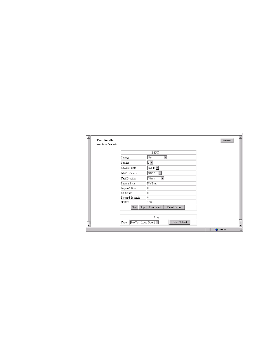 Test details screens, Test details screens -42 | Verilink FrameStart FSM (34-00299.E) Product Manual User Manual | Page 66 / 153