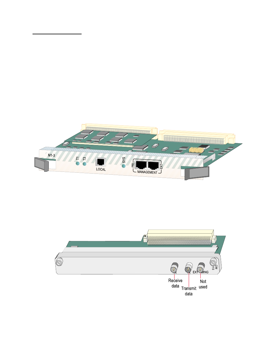 M1-3 components, M1-3 components -5 | Verilink M1-3 (880-503136-001) Product Manual User Manual | Page 15 / 75