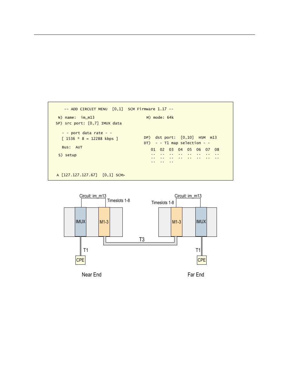 Circuit manager, Circuit manager -14, Near end far end | Verilink M1-3 (880-503136-001) Product Manual User Manual | Page 44 / 75