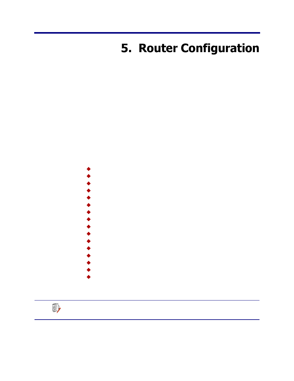 Router configuration, Chapter 5 | Verilink Net Engine (3150-30626-001) Product Manual User Manual | Page 122 / 323