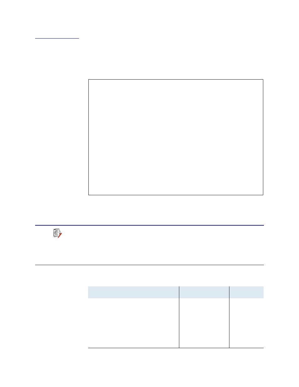 The nat configuration menu, Figure 11–1. nat configuration menu, Table 11–1. nat default parameter settings | The nat, Menu, Configuration | Verilink Net Engine (3150-30626-001) Product Manual User Manual | Page 209 / 323