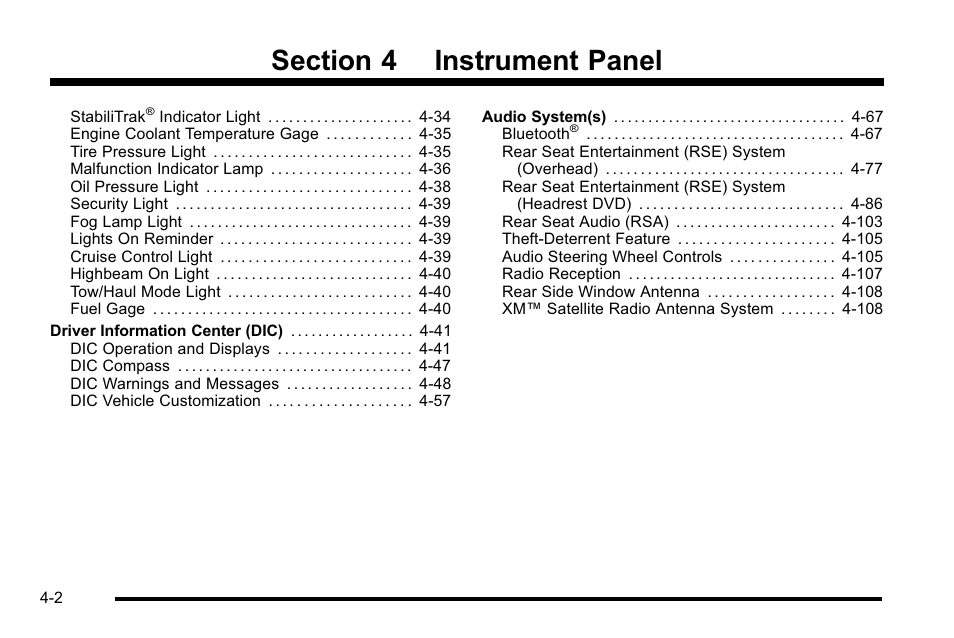 Cadillac 2010 Escalade User Manual | Page 194 / 614