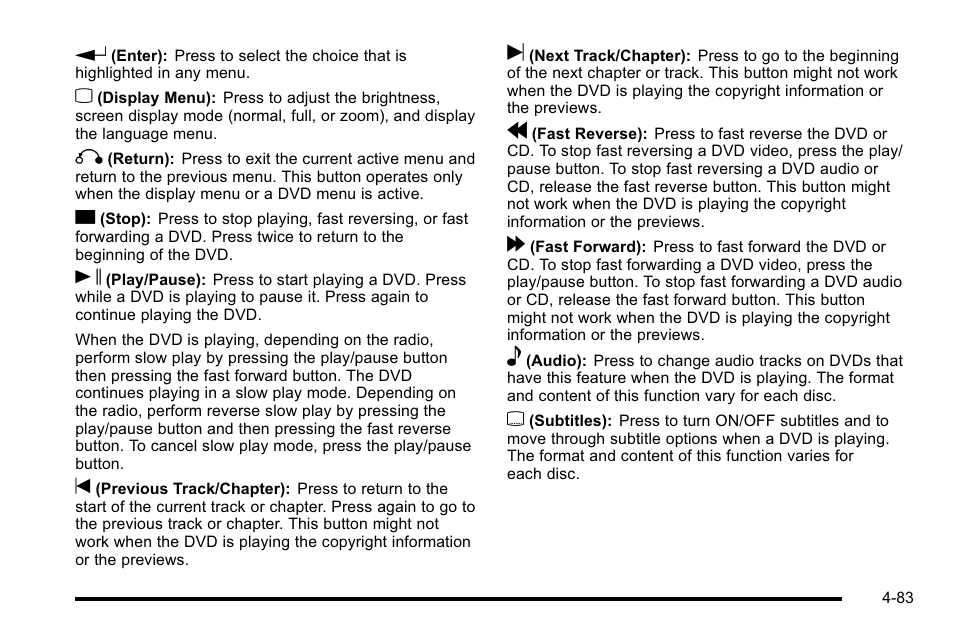 Cadillac 2010 Escalade User Manual | Page 275 / 614