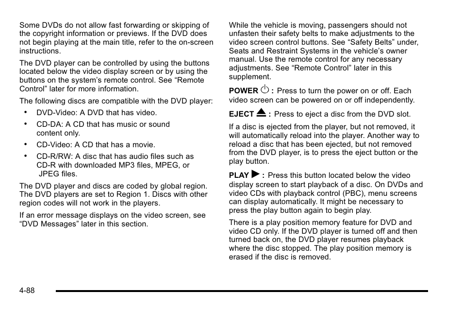 Cadillac 2010 Escalade User Manual | Page 280 / 614