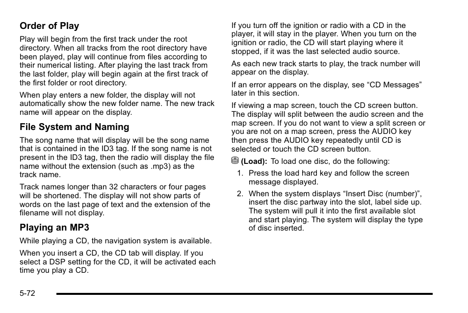 Cadillac 2010 Escalade User Manual | Page 372 / 614