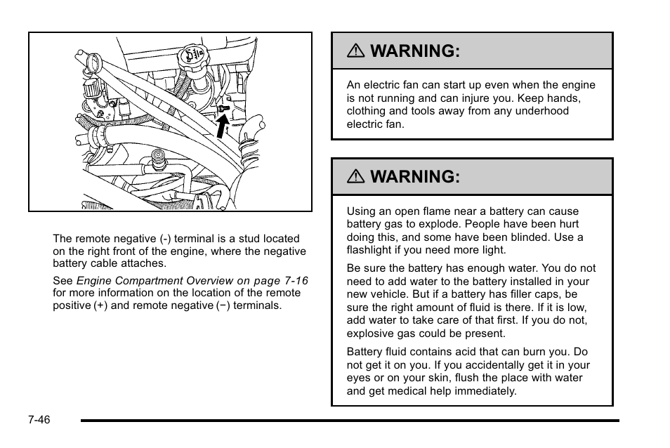 Warning | Cadillac 2010 Escalade User Manual | Page 492 / 614