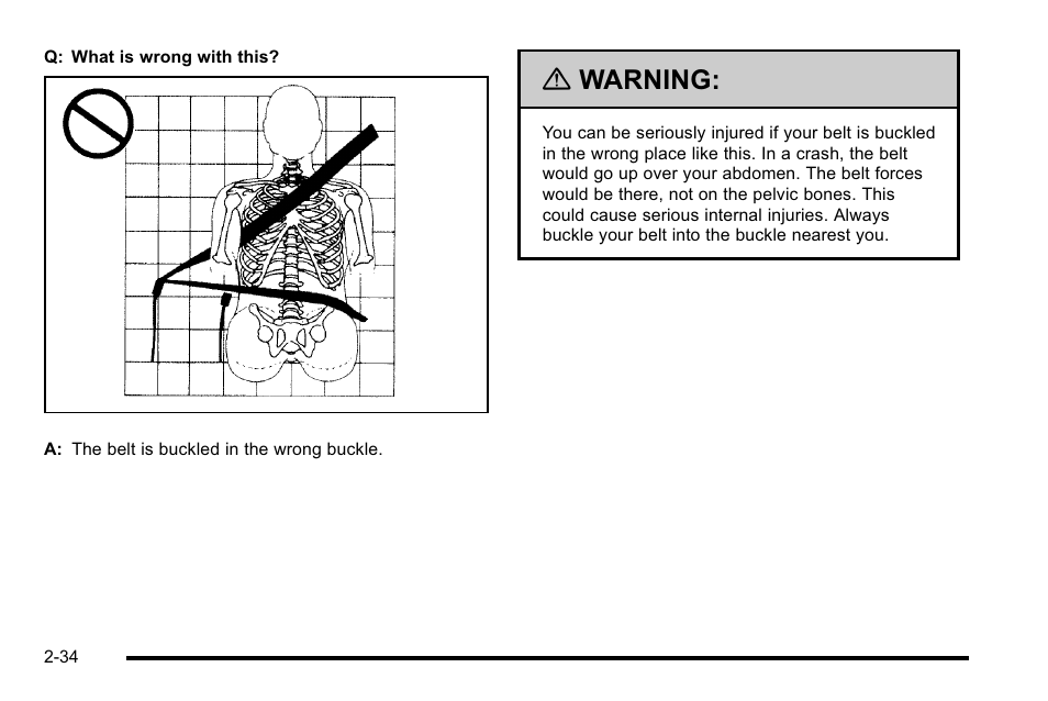 Warning | Cadillac 2010 Escalade User Manual | Page 66 / 614