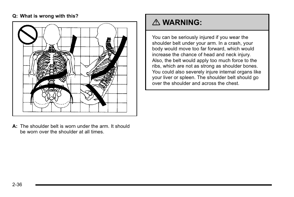 Warning | Cadillac 2010 Escalade User Manual | Page 68 / 614