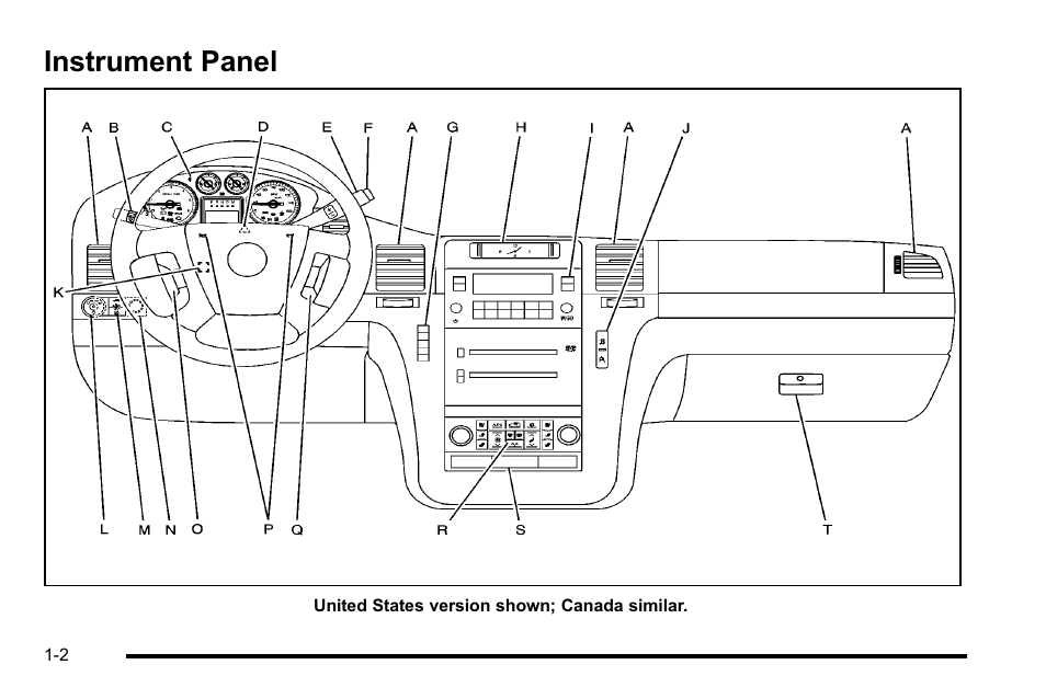 Instrument panel, Instrument panel -2 | Cadillac 2010 Escalade User Manual | Page 8 / 614