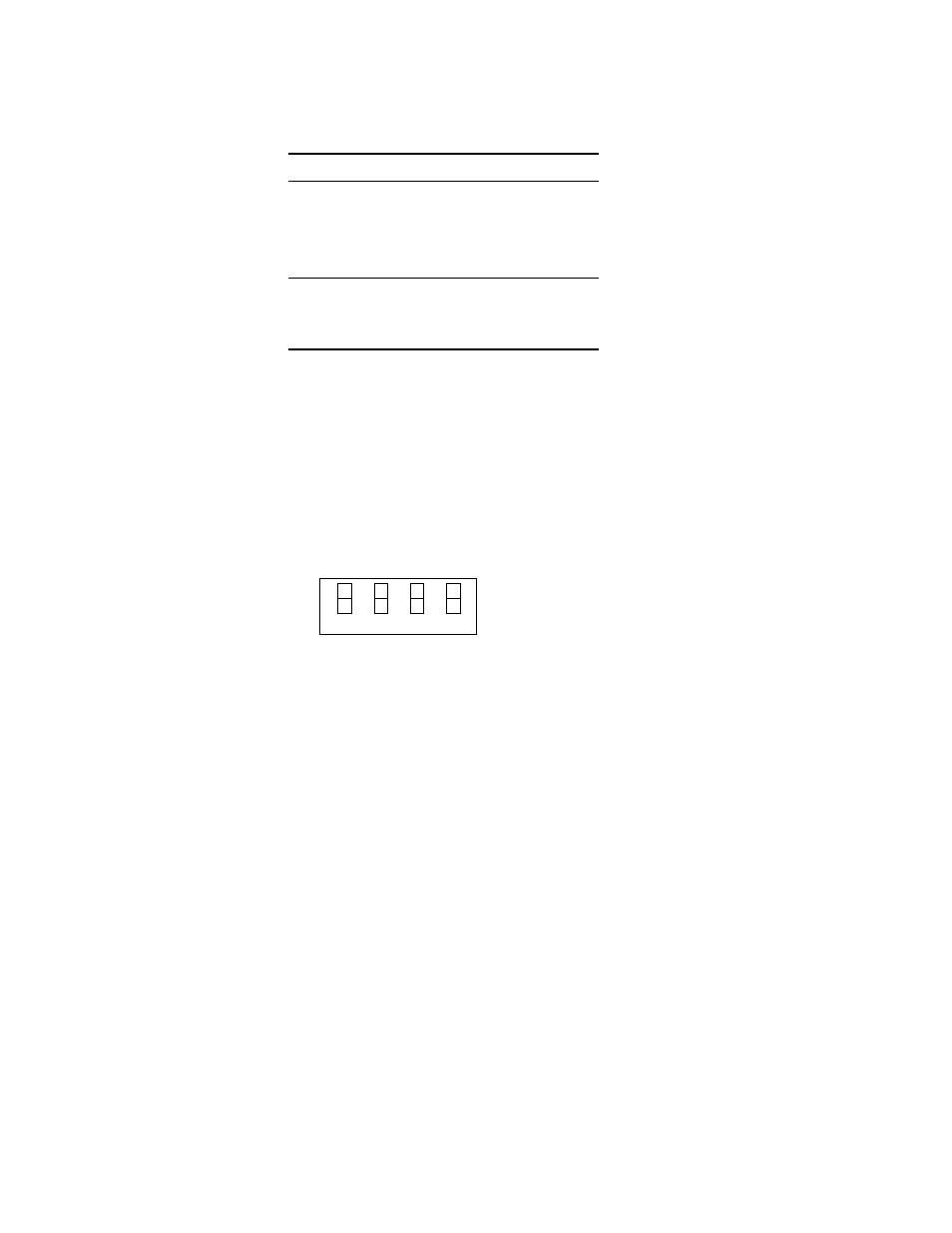 Control switch, S1-1, S1-2 | S1-3, S1-4, S1-1 s1-2 s1-3 s1-4 | Verilink PRISM 3301 (34-00239.5) Product Manual User Manual | Page 17 / 50