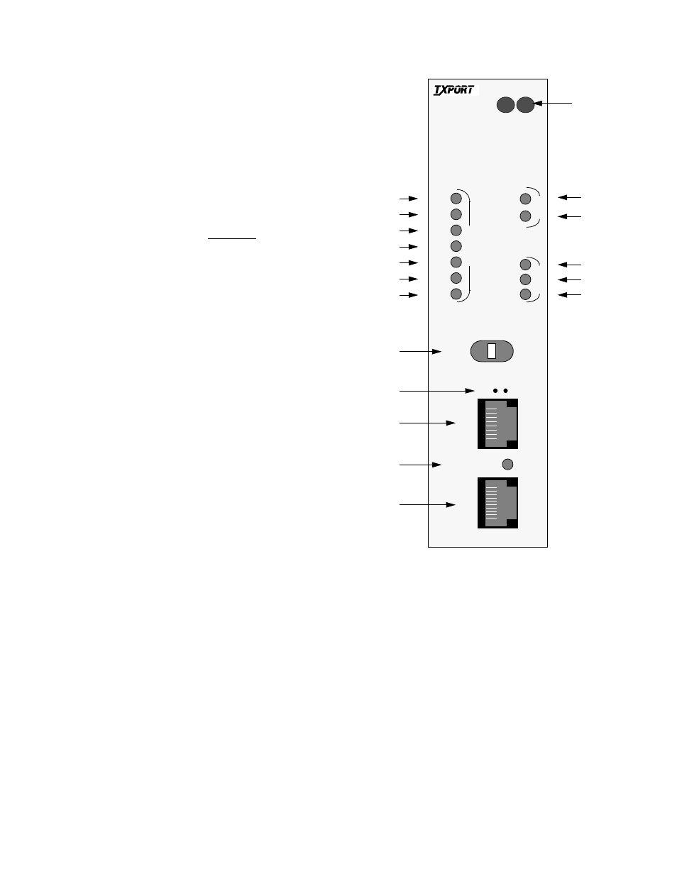Figure 3-1 4001frontpanel, Operation, Frontpanelcontrolsand | Indicators, Generalstatusindicators, Status:the 4001 has two led indicators on the, If neither led is lit, the 4001 is not powered. if, Td:this green led lights during a mark conditi, Rd:this green led lights during a mark conditi, Rts:this green led lights when the request to | Verilink PRISM 4001 (34-00244) Product Manual User Manual | Page 19 / 34