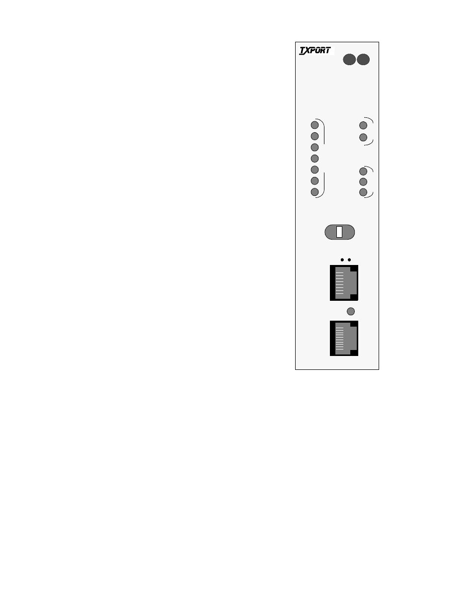 Figure 1-1 txportprism4001, General, General - describes product specifications, fcc | Installation - describes unit mounting, configu, Operation - describes the front panel controls, Terminal operation - describes the terminal int, Features, Features -1 | Verilink PRISM 4001 (34-00244) Product Manual User Manual | Page 5 / 34