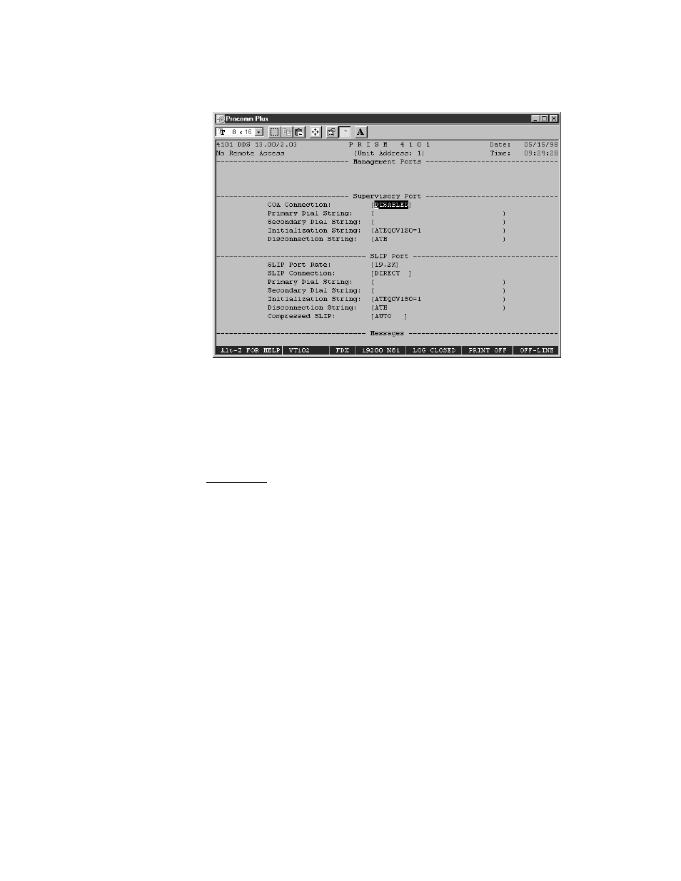 Managementports, Management ports | Verilink PRISM 4101 (34-00230) Product Manual User Manual | Page 57 / 78