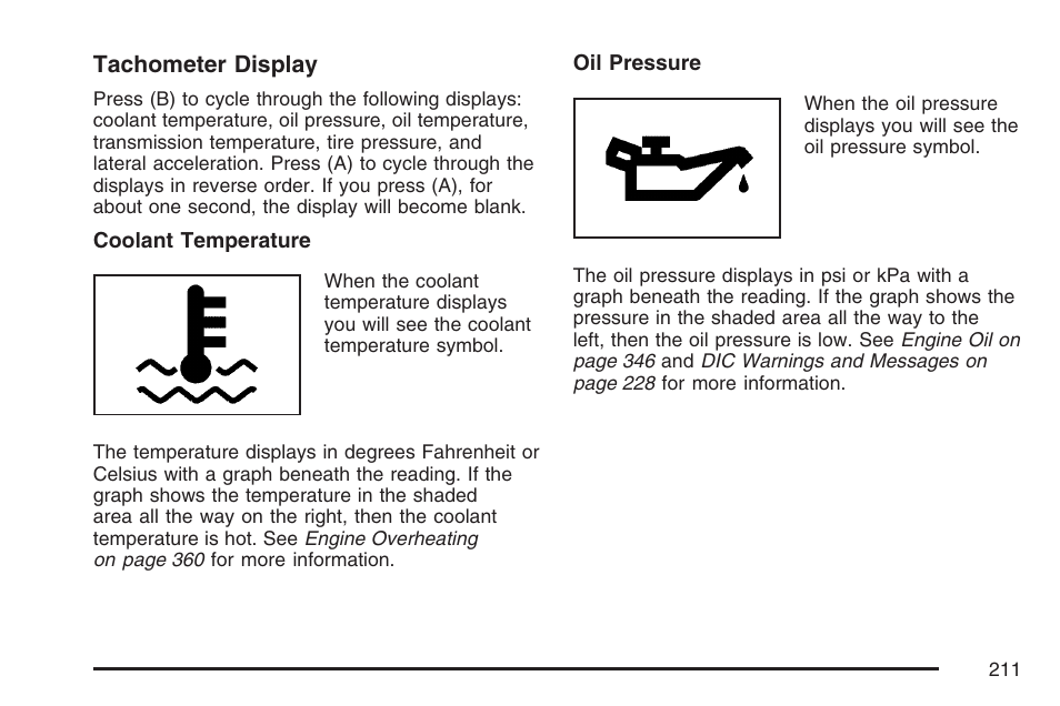 Cadillac CTS User Manual | Page 211 / 518