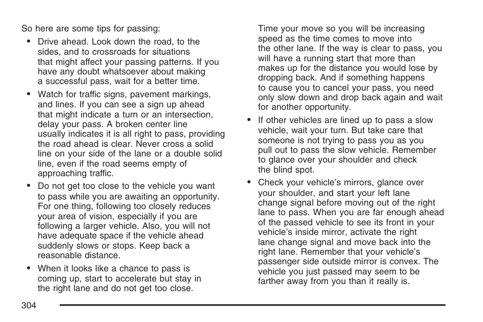 Cadillac CTS User Manual | Page 304 / 518