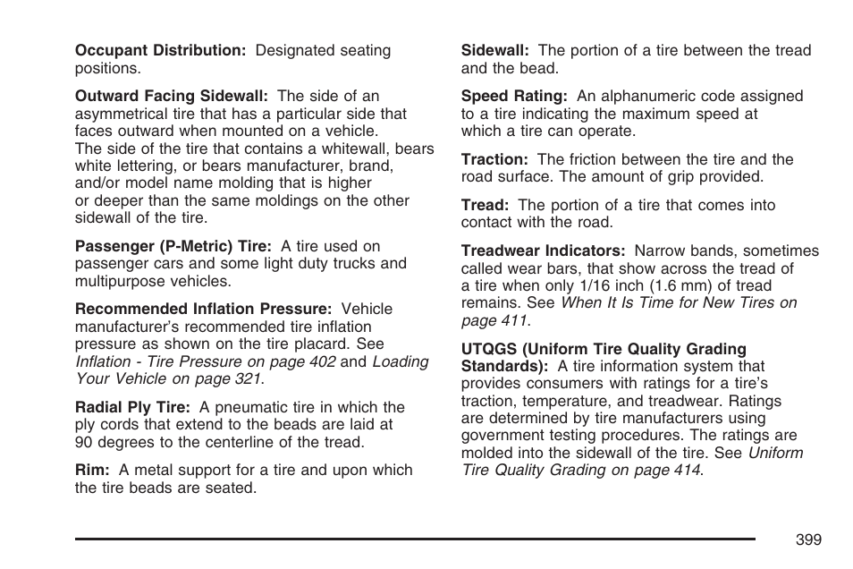 Cadillac CTS User Manual | Page 399 / 518