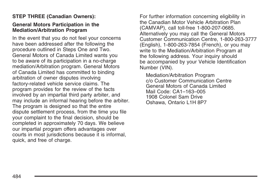 Cadillac CTS User Manual | Page 484 / 518
