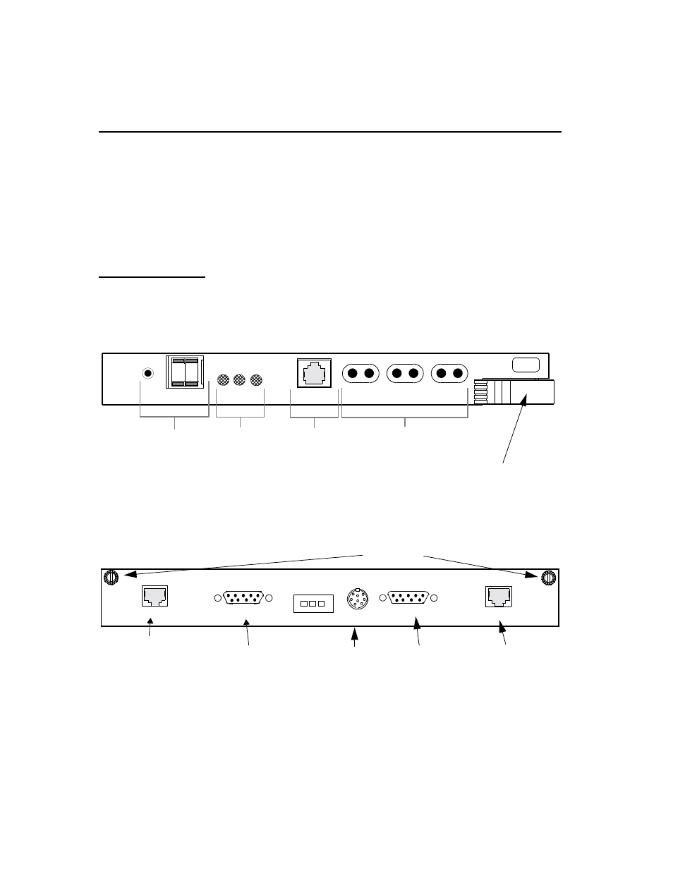 Fbr ncc 2020, Fbr ncc 2020 -4, Fbr and brc components of rems | The front panel of the fbr ncc 2020 contains, A momentary push-button switch (labeled exe) | Verilink Red Zone Encryption (REMS) (880-502423-001) Product Manual User Manual | Page 44 / 97