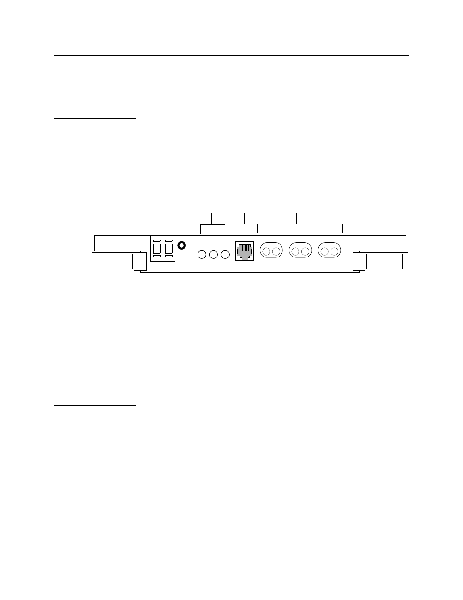 Front and back modules, Scc front panel, Thumbwheel switches | Front and back modules -4, Scc front panel -4 thumbwheel switches -4 | Verilink SCC 2020 (880-503268-001) Product Manual User Manual | Page 12 / 77