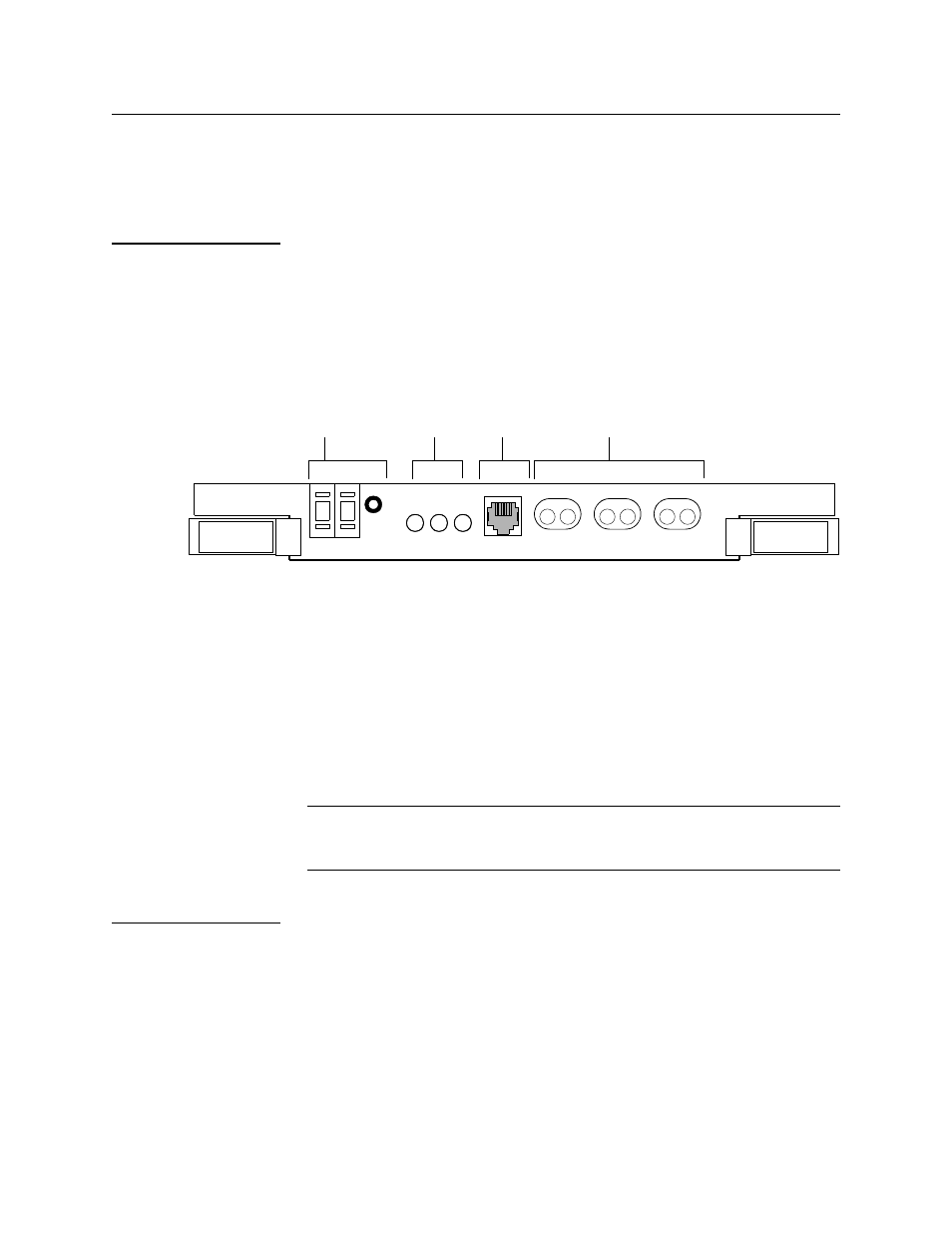 Front and back modules, Scc front panel, Thumbwheel switches | Front and back modules -4, Scc front panel -4 thumbwheel switches -4 | Verilink SCC 2130 (880-503282-001) Product Manual User Manual | Page 12 / 73