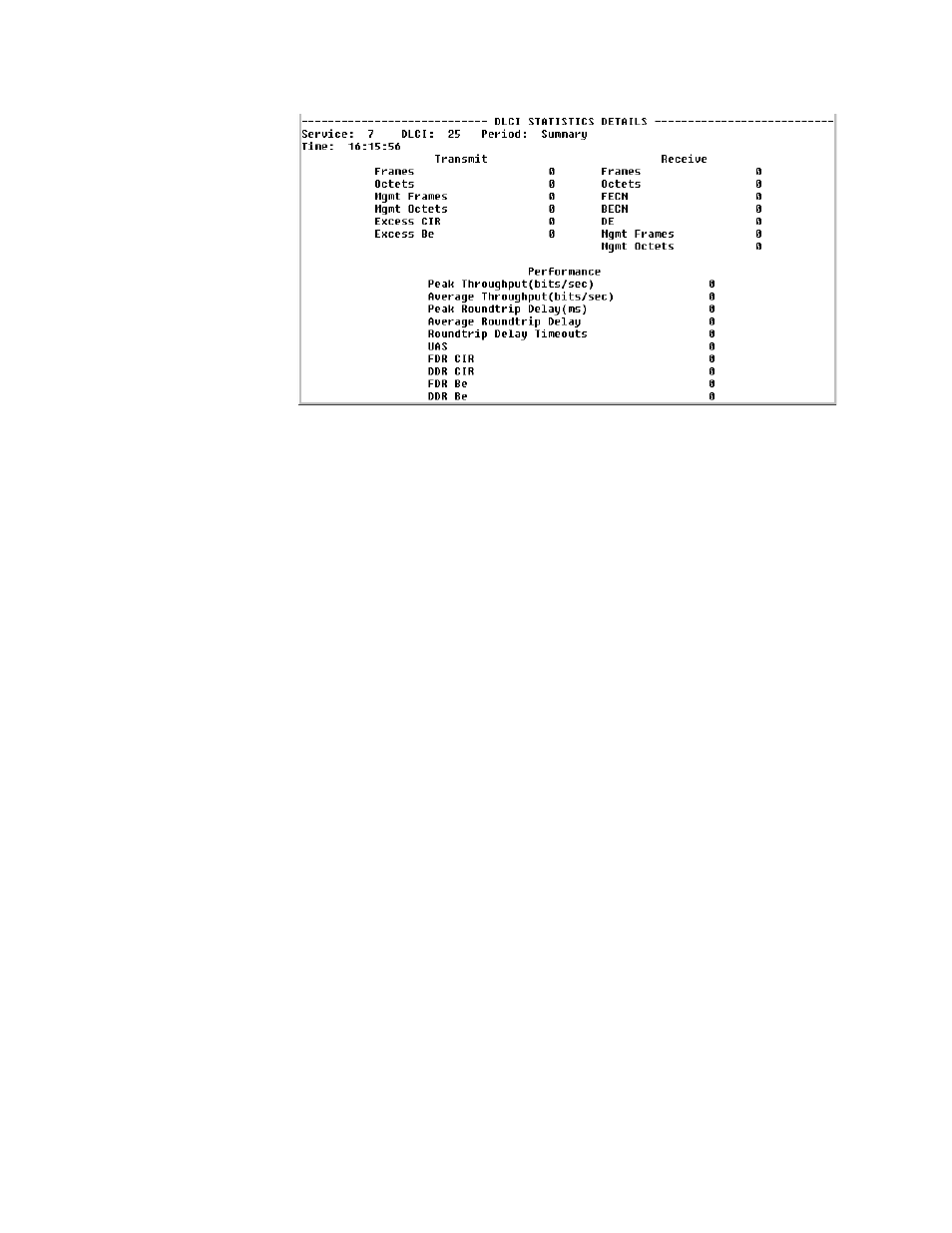 Dlci table screen, Dlci table screen -36 | Verilink T1 Access Router (34-00327) Product Manual User Manual | Page 144 / 197