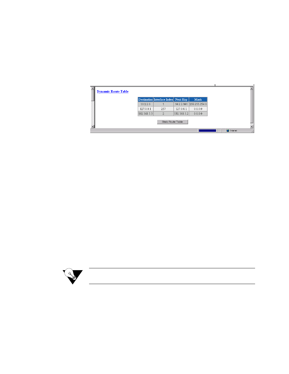 Static arp table screen, Static arp table screen -68 | Verilink WANsuite 5130 (34-00298.L) Product Manual User Manual | Page 100 / 263