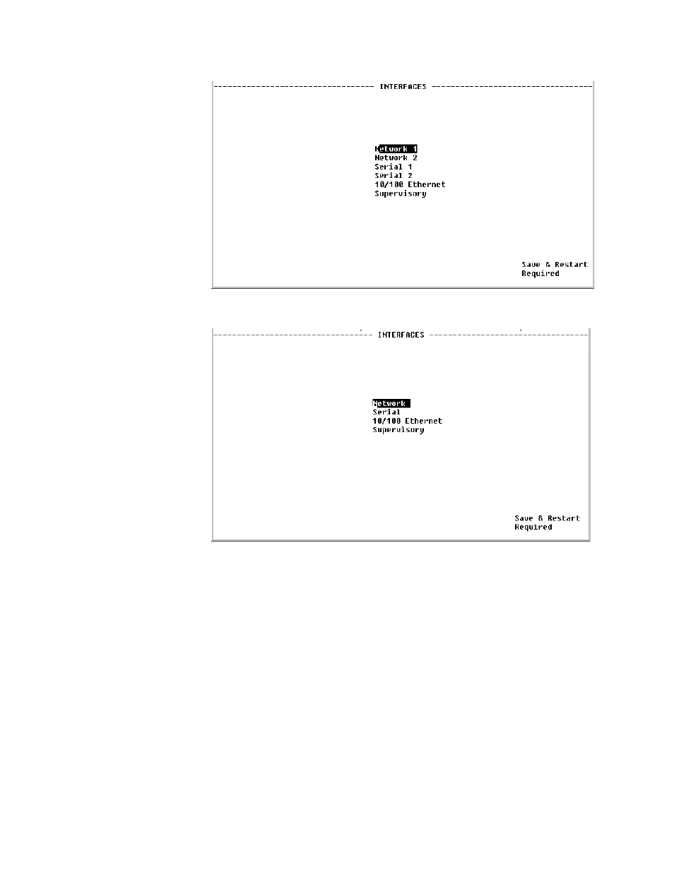 Network screens, Network screens -7, In figure 4.6 a | Figure 4.7 | Verilink WANsuite 5130 (34-00298.L) Product Manual User Manual | Page 135 / 263