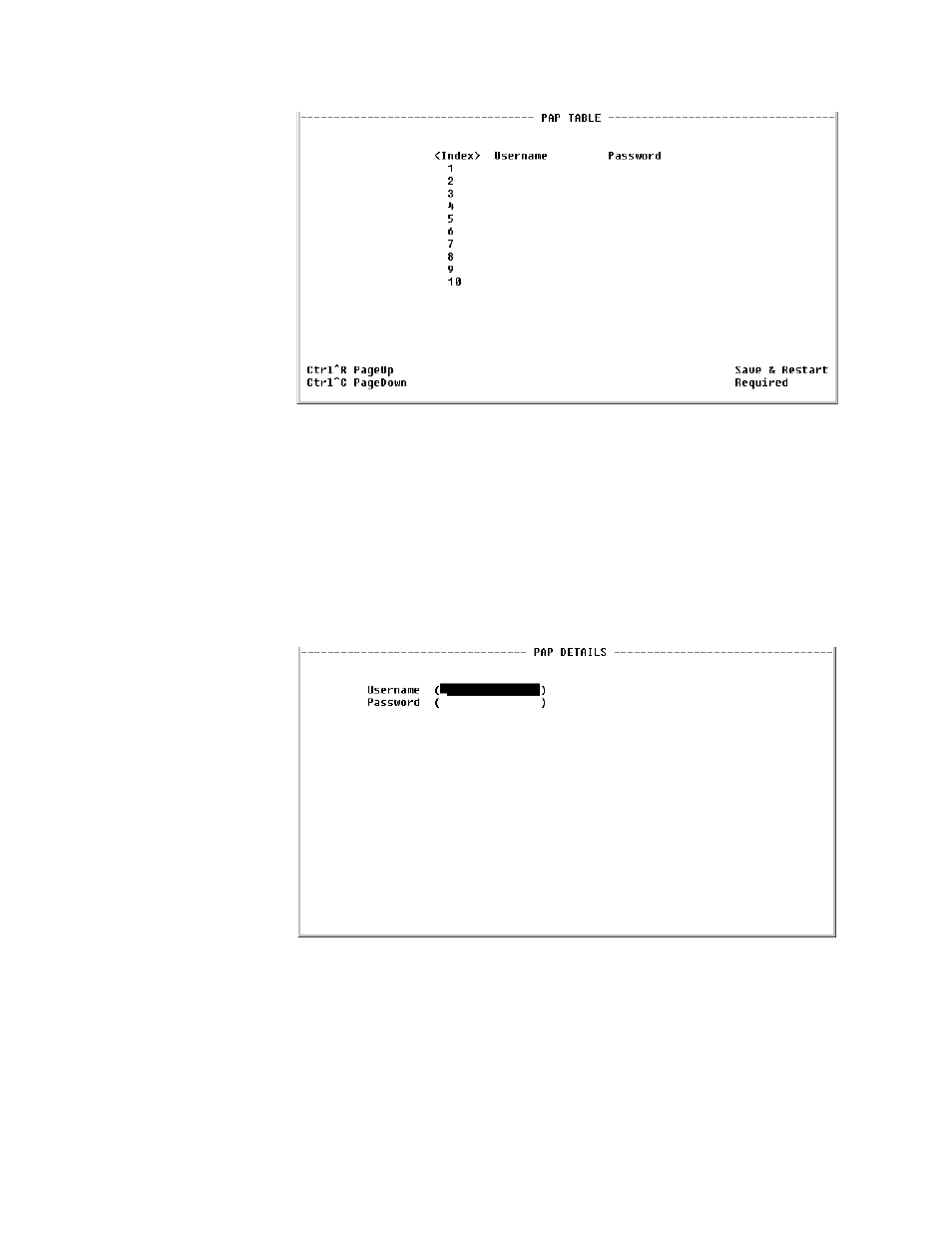 Chap table and details screens, Chap table and details screens -37 | Verilink WANsuite 5130 (34-00298.L) Product Manual User Manual | Page 165 / 263