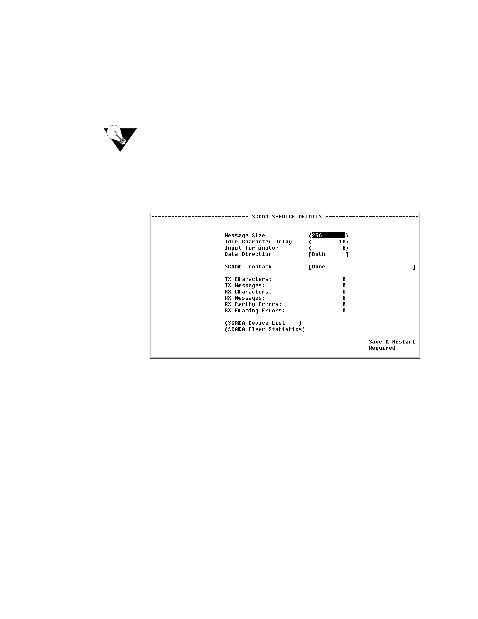 Scada service details screen, Scada service details screen -38 | Verilink WANsuite 5130 (34-00298.L) Product Manual User Manual | Page 166 / 263