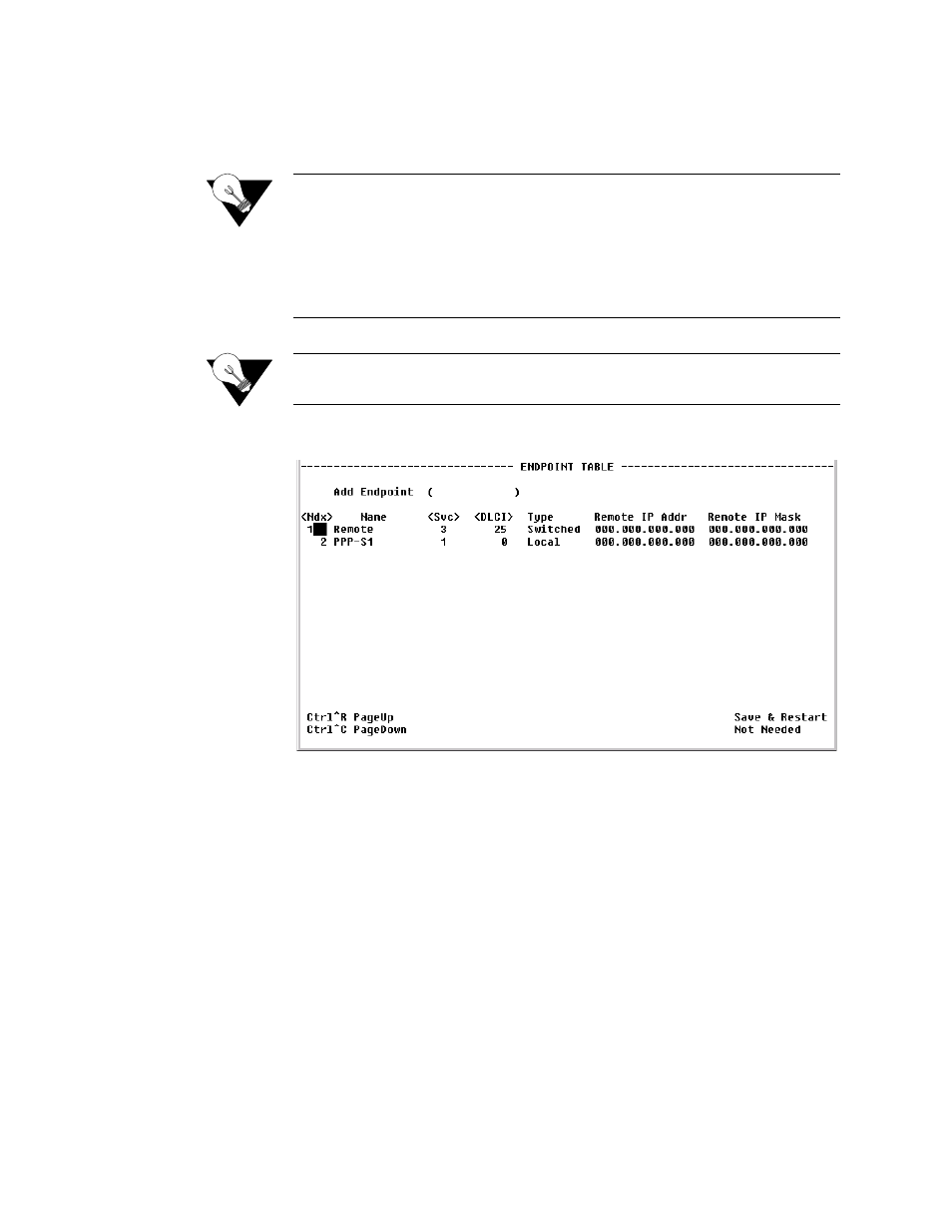 Endpoint details screen, Endpoint details screen -41, Figure 4.36) | Verilink WANsuite 5130 (34-00298.L) Product Manual User Manual | Page 169 / 263