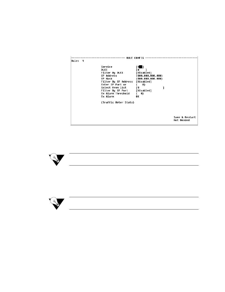 Rule configuration screen, Rule configuration screen -50 | Verilink WANsuite 5130 (34-00298.L) Product Manual User Manual | Page 178 / 263