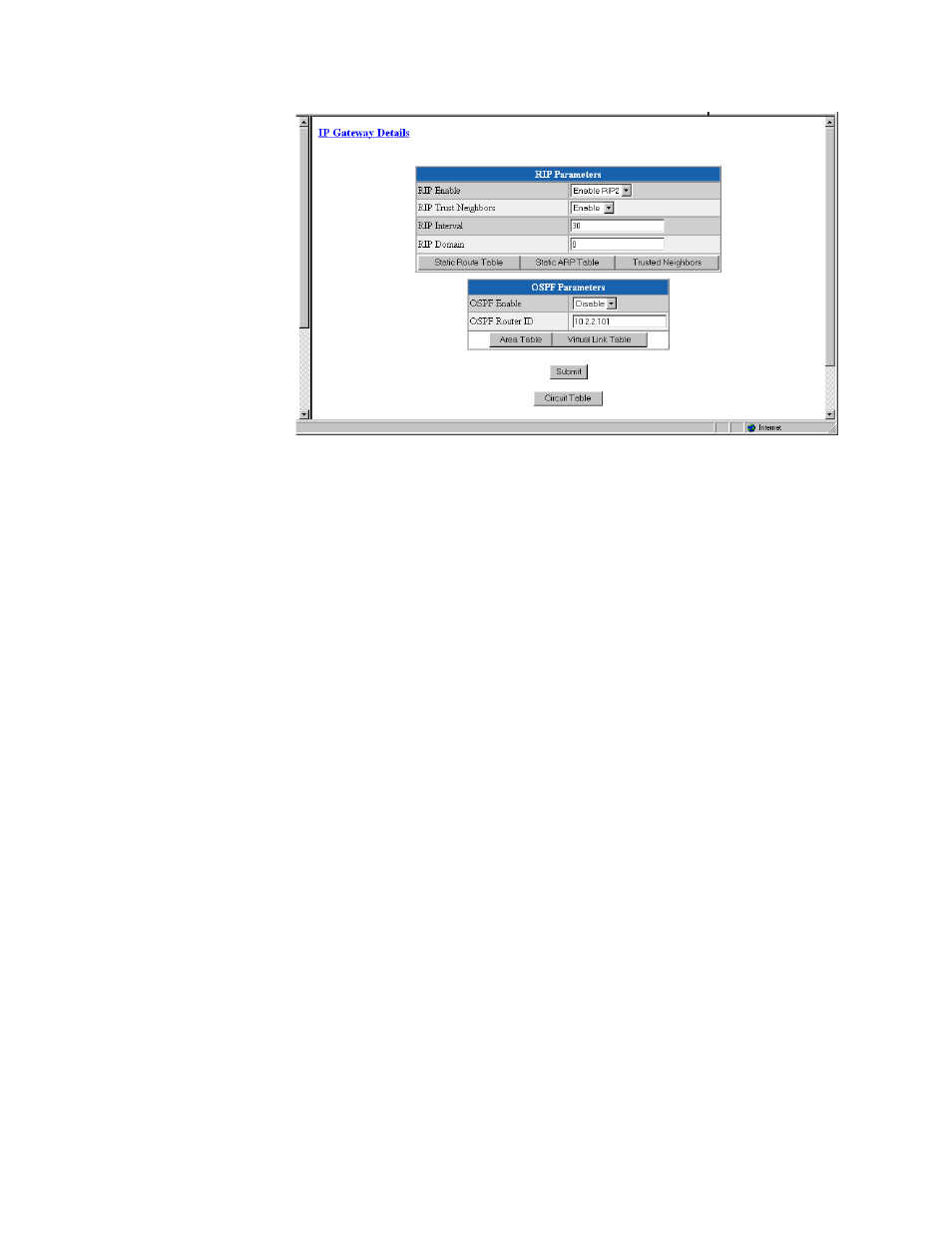 Rip parameters, Ospf parameters, Rip parameters -62 | Ospf parameters -62 | Verilink WANsuite 5130 (34-00298.L) Product Manual User Manual | Page 94 / 263