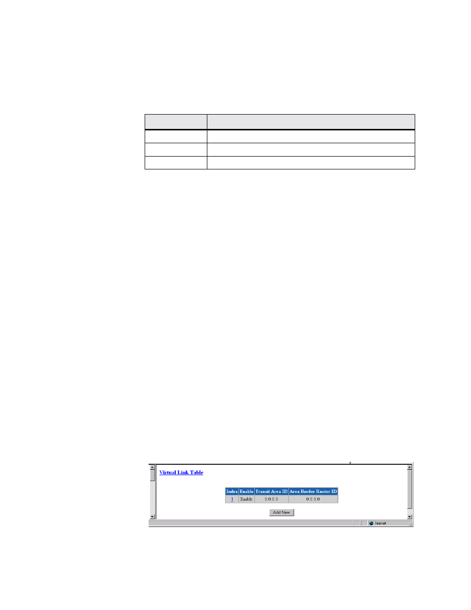 Virtual link table screen, Virtual link table screen -70 | Verilink WANsuite 5165 (34-00301.H) Product Manual User Manual | Page 100 / 235
