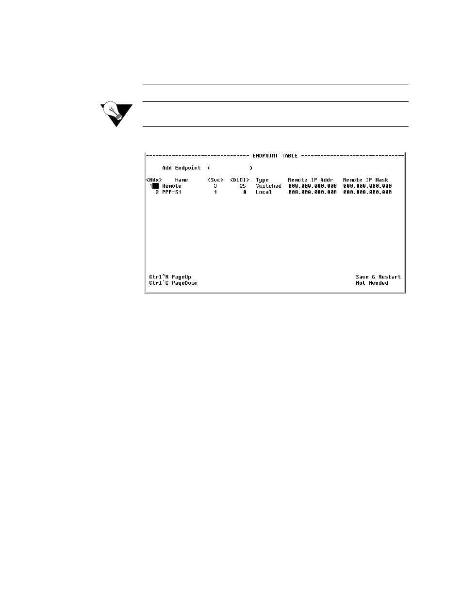 Endpoint details screen, Endpoint details screen -41, Figure 4.35) | Verilink WANsuite 5165 (34-00301.H) Product Manual User Manual | Page 165 / 235