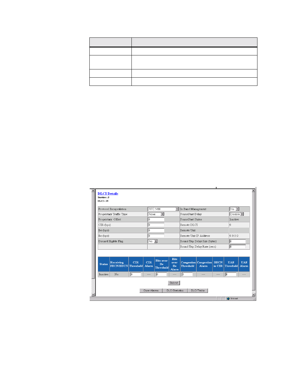 Endpoint service details screen, Dlci details screen | Verilink WANsuite 5165 (34-00301.H) Product Manual User Manual | Page 73 / 235