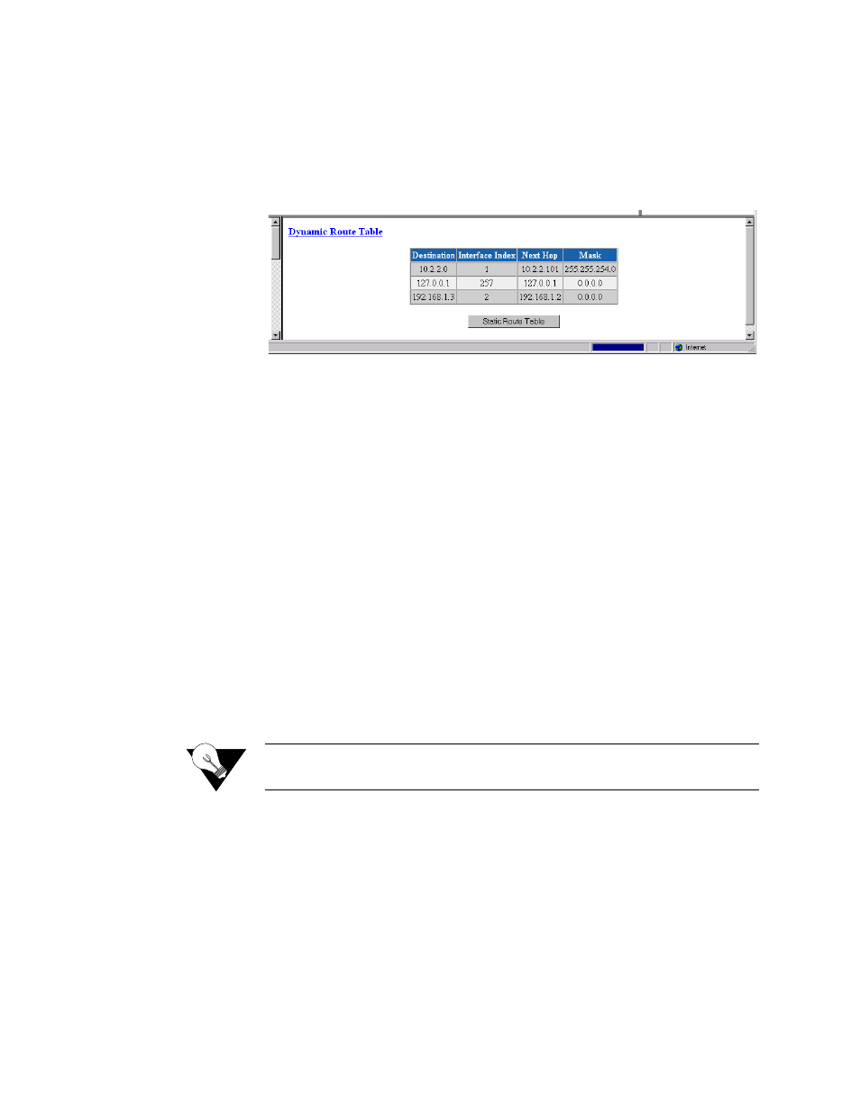 Arp table screen, Arp table screen -65 | Verilink WANsuite 5165 (34-00301.H) Product Manual User Manual | Page 95 / 235