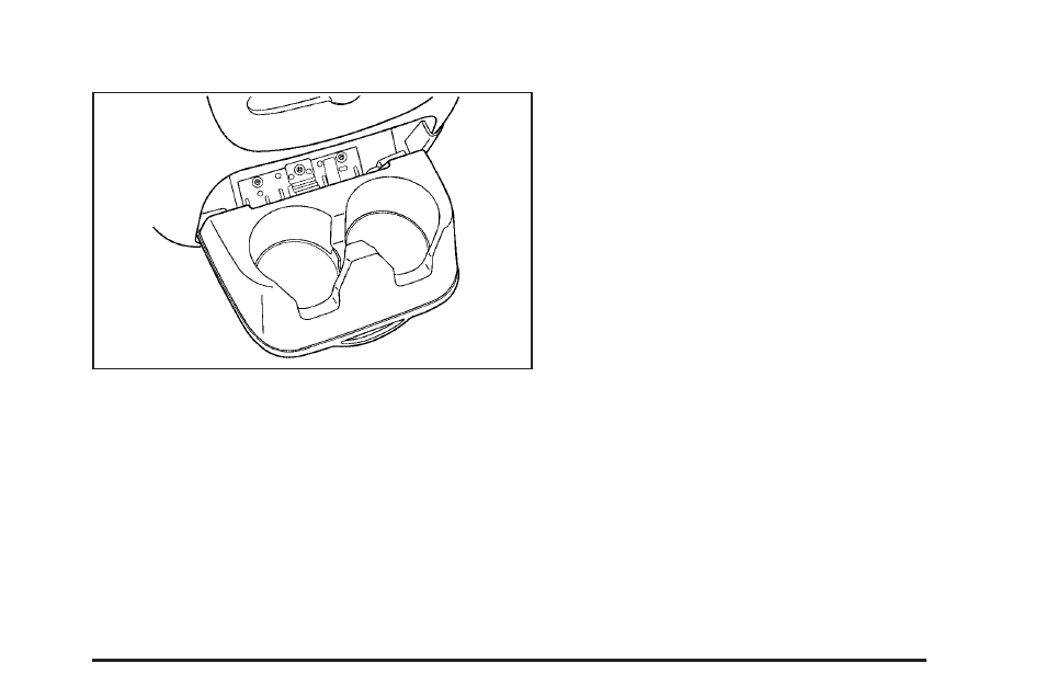 Center console storage, Assist handles, Garment hooks | Cadillac 2009 Escalade ESV User Manual | Page 165 / 602