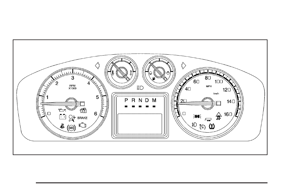 Instrument panel cluster, Instrument panel cluster -34 | Cadillac 2009 Escalade ESV User Manual | Page 202 / 602