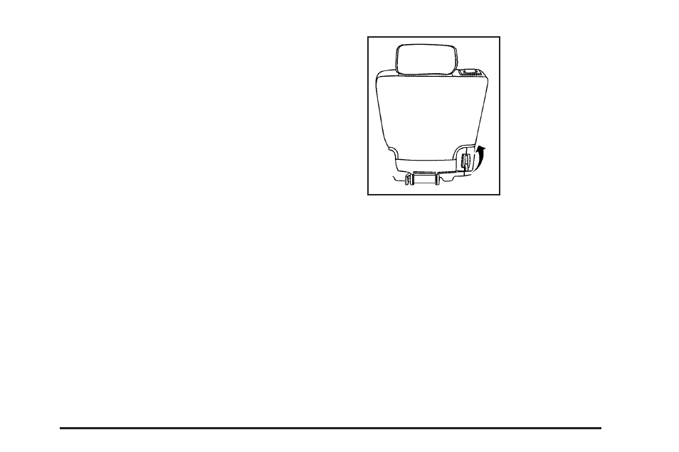 Third row seat, Third row seat -25, Folding the seatback(s) | Cadillac 2009 Escalade ESV User Manual | Page 31 / 602