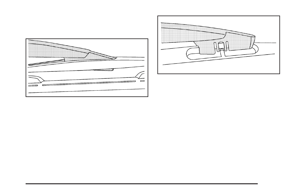 Backglass wiper blade replacement | Cadillac 2009 Escalade ESV User Manual | Page 489 / 602