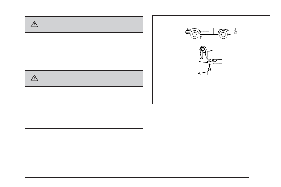 Caution | Cadillac 2009 Escalade ESV User Manual | Page 519 / 602