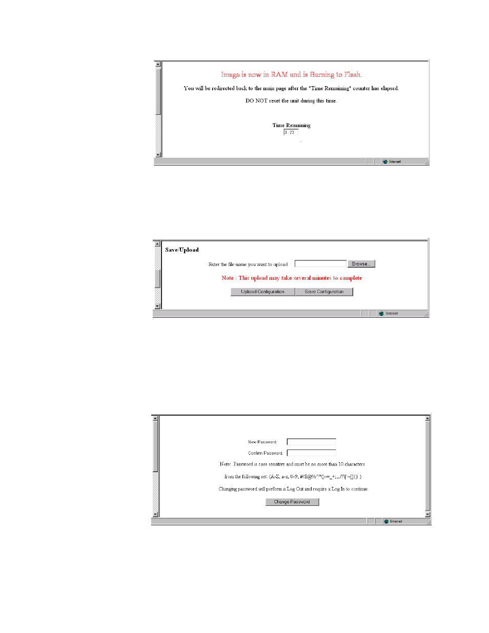 Save/upload, Password, Save/upload -83 password -83 | Verilink WANsuite 5230 (34-00304.F) Product Manual User Manual | Page 113 / 233