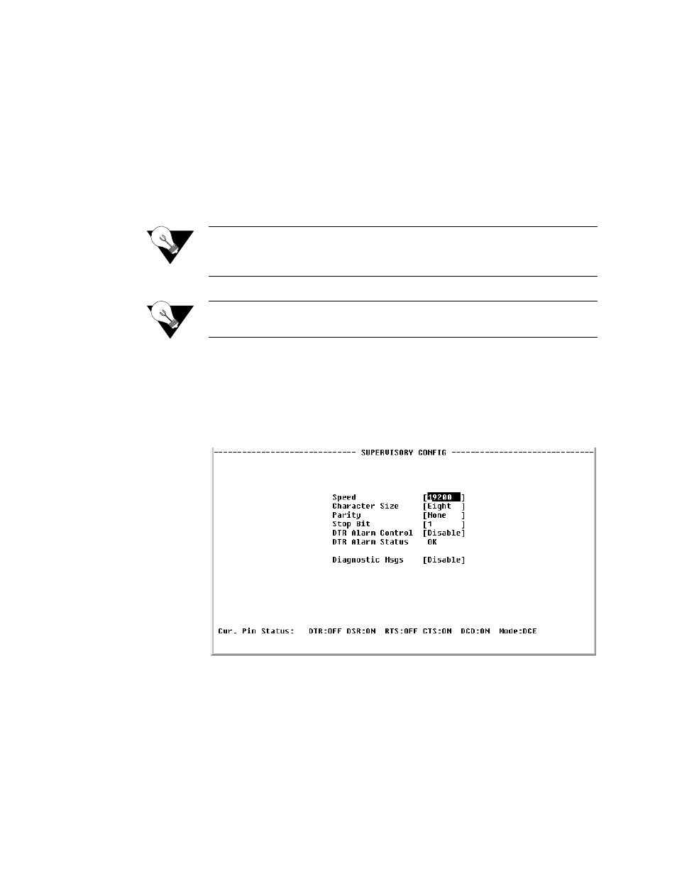 Supervisory configuration screen, Supervisory configuration screen -17 | Verilink WANsuite 5230 (34-00304.F) Product Manual User Manual | Page 133 / 233