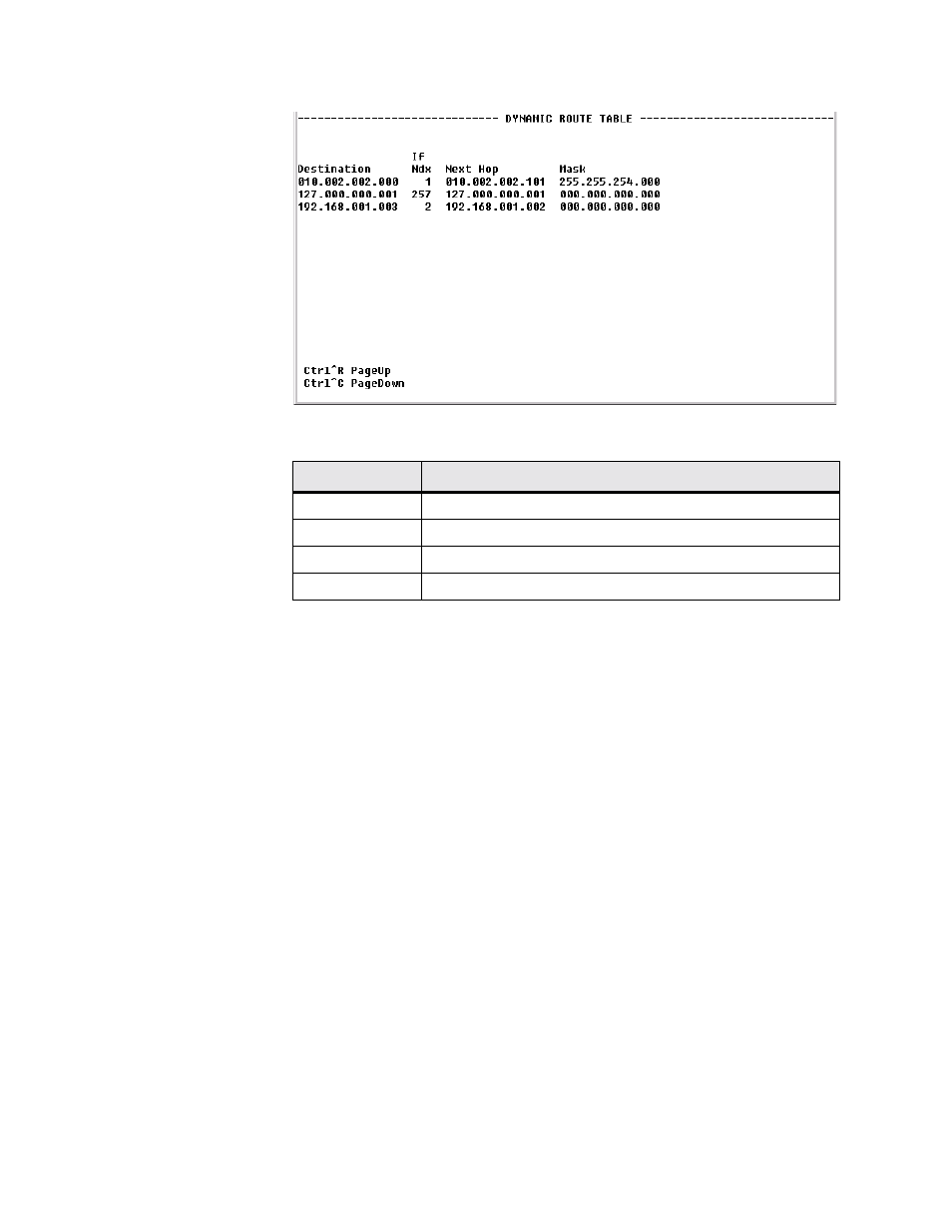 Static arp table screen, Static arp table screen -61 | Verilink WANsuite 5230 (34-00304.F) Product Manual User Manual | Page 177 / 233
