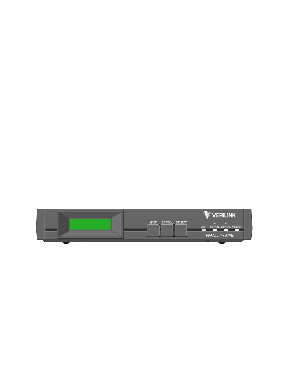 Chapter 5 front panel lcd interface, Introduction, Description of front panel | Introduction -1, Description of front panel -1, Chapter 5, front panel lcd interface, Lcd i | Verilink WANsuite 5230 (34-00304.F) Product Manual User Manual | Page 197 / 233