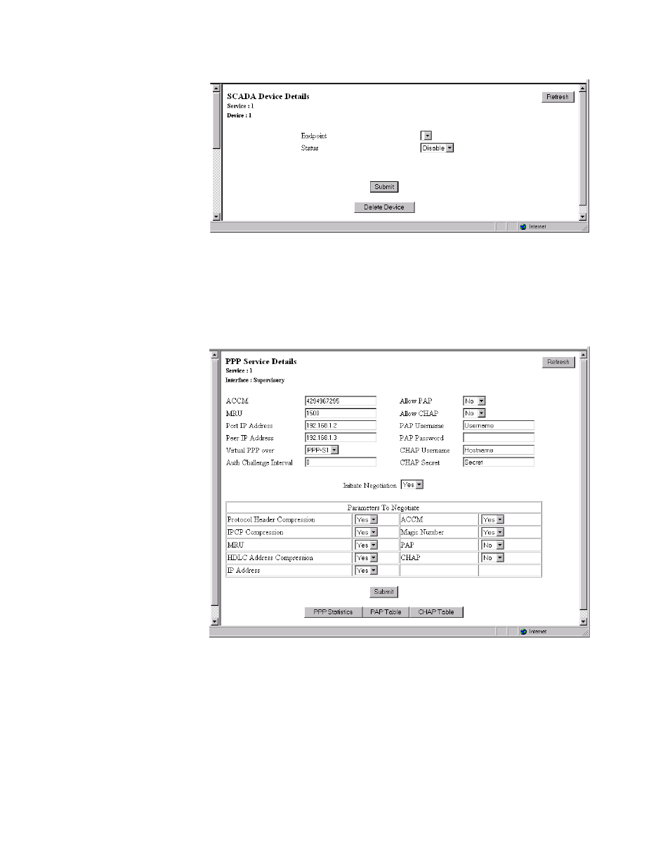 Ppp service details screen, Ppp service details screen -30 | Verilink WANsuite 5230 (34-00304.F) Product Manual User Manual | Page 60 / 233