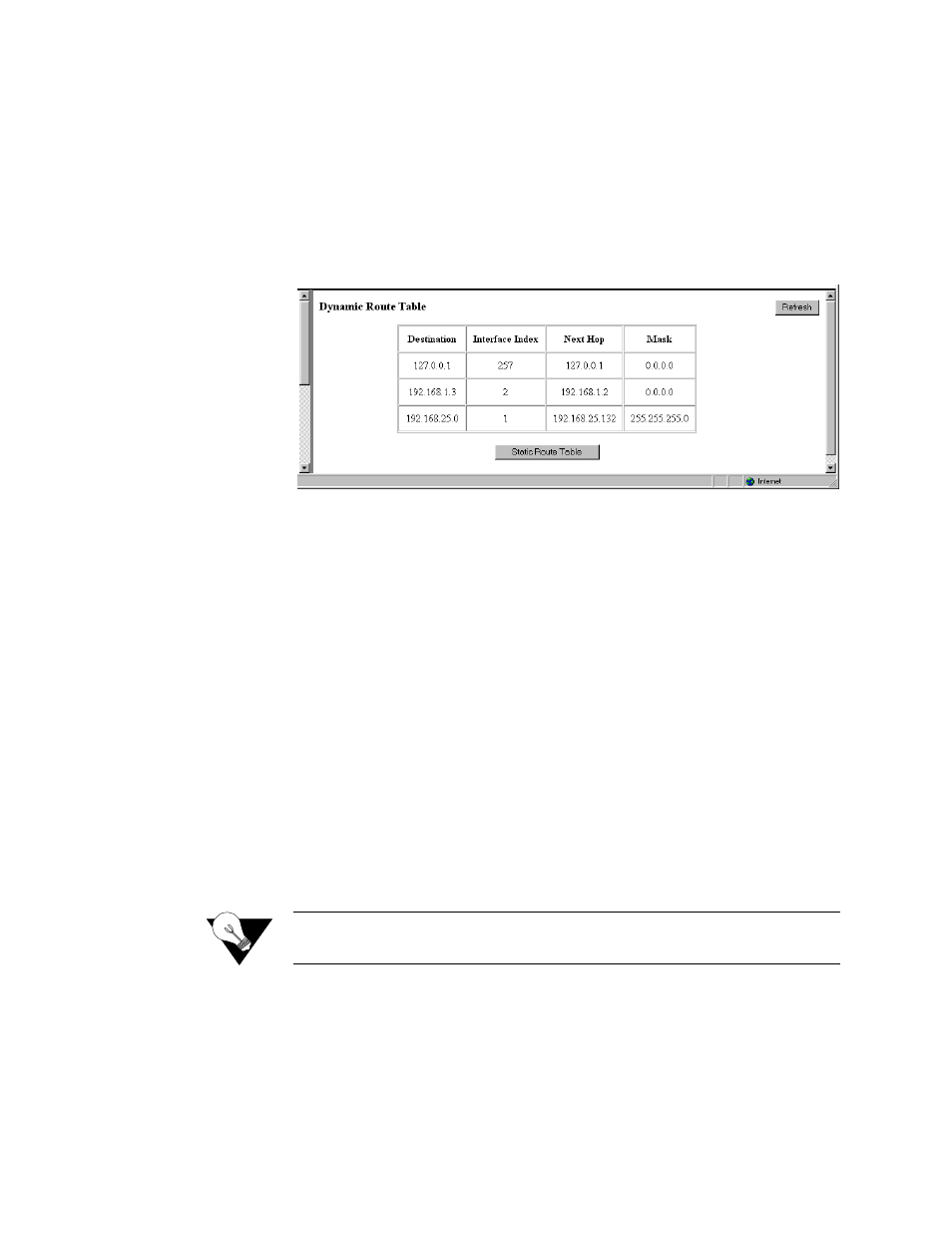 Static arp table screen, Static arp table screen -62 | Verilink WANsuite 5230 (34-00304.F) Product Manual User Manual | Page 92 / 233